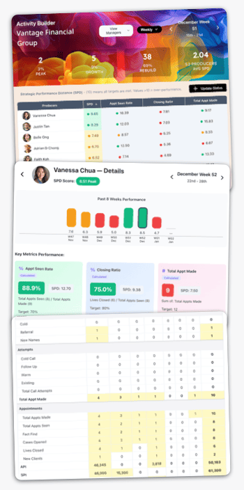 Activity Builder mobile view two